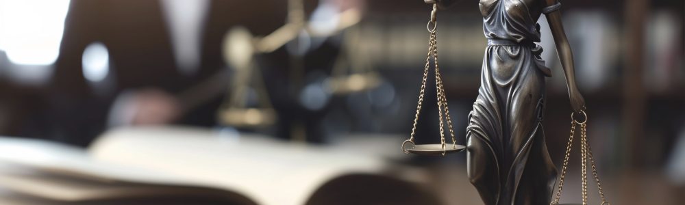 front-view-blurry-lawyer-working